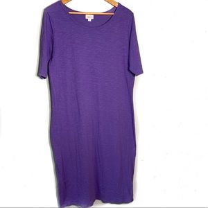 Lularoe | Solid Purple Julia Dress